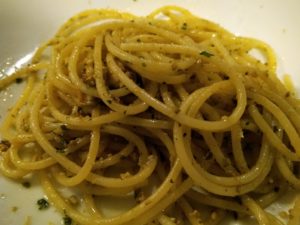 Bagna verde ( condimento per spaghetti)