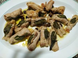 Involtini salvia e olive