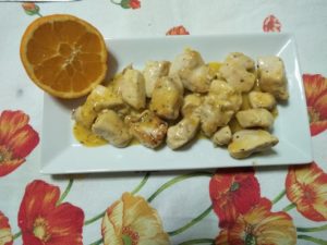 Bocconcini di pollo all’arancia