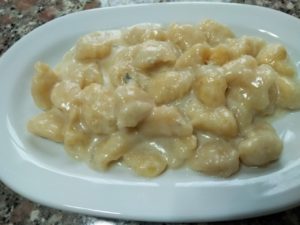 Gnocchi di patate al gorgonzola