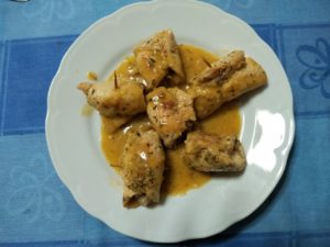 Involtini di pollo