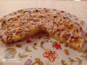 Torta della nonna sbriciolata