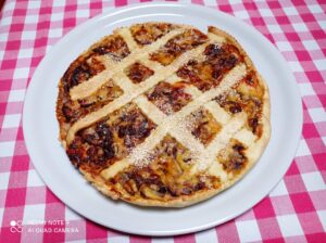 Torta salata al radicchio rosso