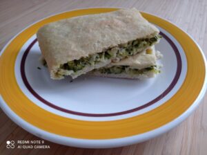 Torta salata agli zucchini