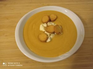 Crema di verdure  rosolate
