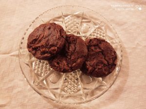 Cookies al cioccolato fondente