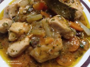 Pollo alle verdure