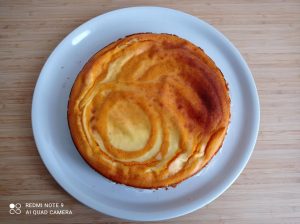 Torta di zucca, arancia e ricotta