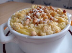 Crumble in cocotte